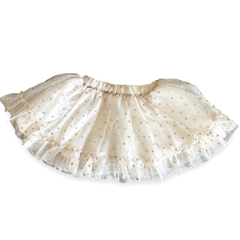 Mayoral Tulle Glitter Polka Dot Skirt - 92cm / 24months